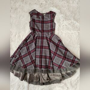 Mia Joy Plaid Fancy Dress Size 8